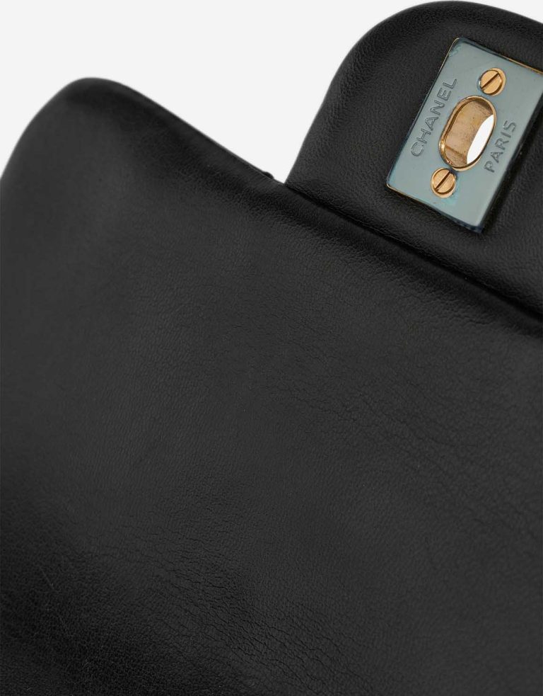 Chanel Timeless Mini Square Lamb Black Signs of wear | Sell your designer bag