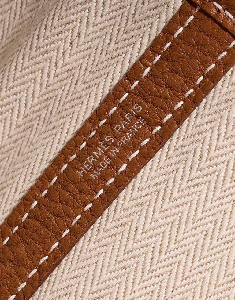 Hermès Garden Party 36 Veau Négonda Gold Logo | Sell your designer bag