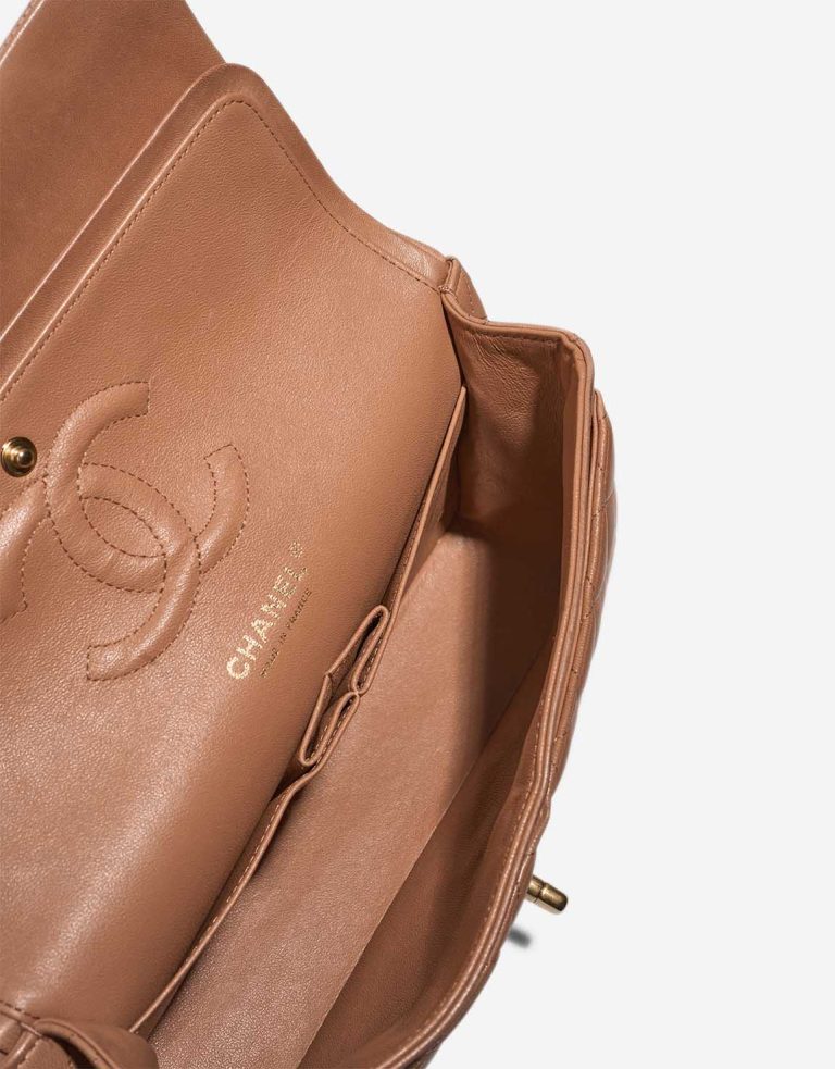 Chanel Timeless Medium Lamb Cognac Inside | Sell your designer bag