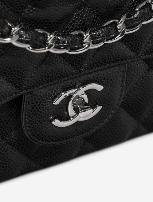 Chanel Timeless Jumbo Caviar Black Closing System | Sell your designer bag