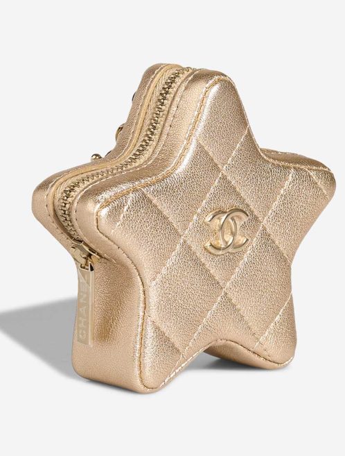 Chanel Timeless Charms Micro Lamb Metallic Gold | Sell your designer bag