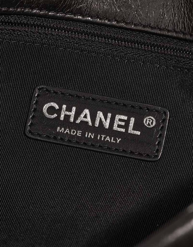Chanel Timeless Medium Aged Calf Black Logo | Sell your designer bag