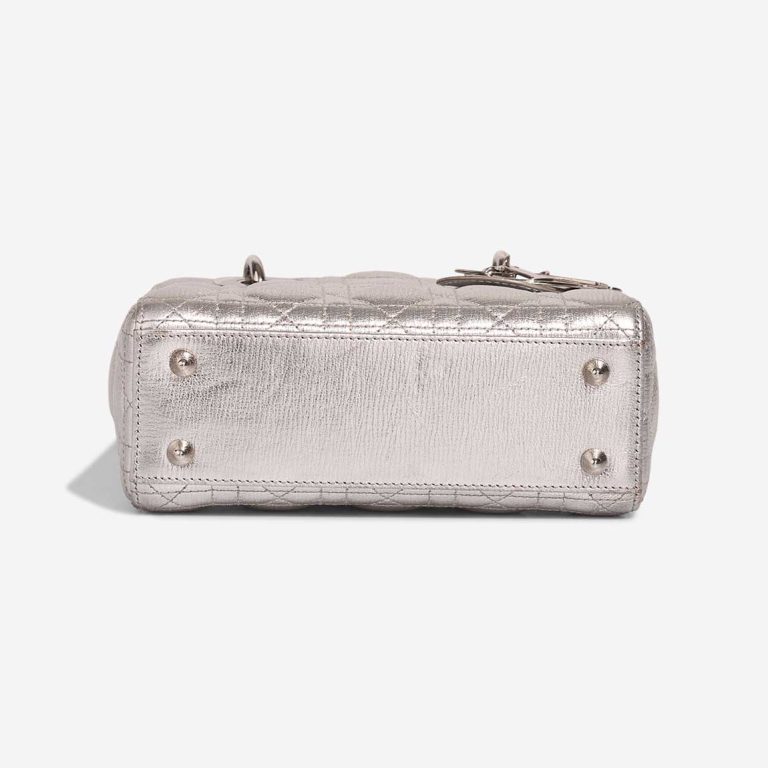 Dior Lady Small  Calfskin Silver | Sell your designer bag