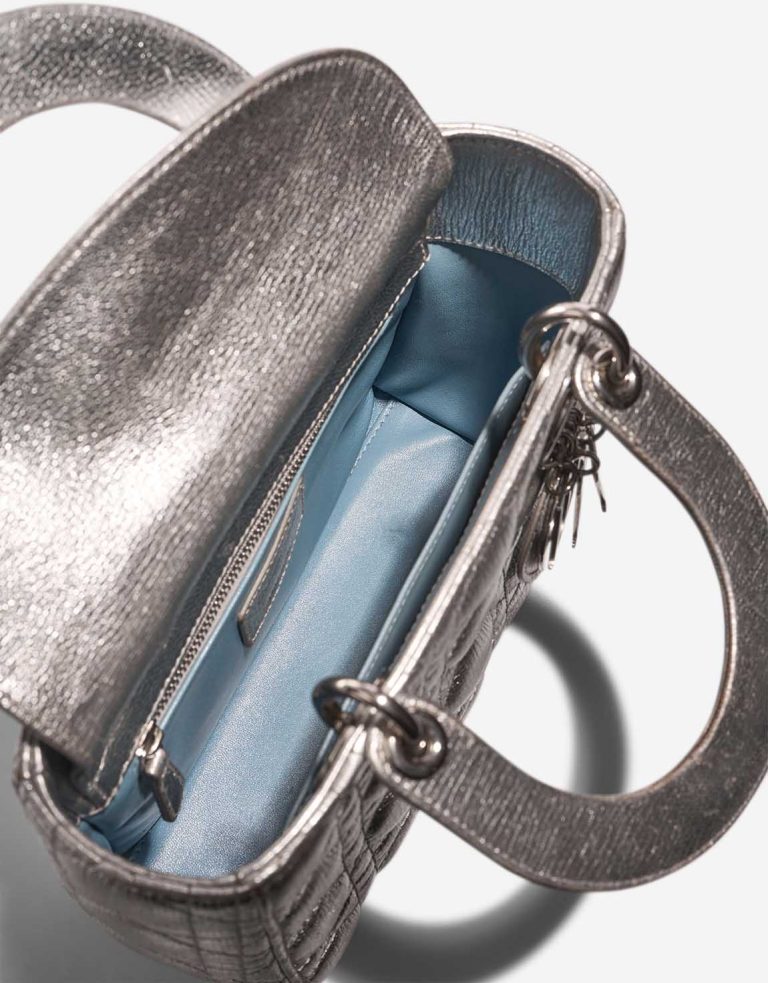 Dior Lady Small  Calfskin Silver Inside | Sell your designer bag