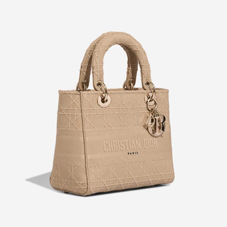 Dior Lady D-Lite Medium Canvas Beige | Sell your designer bag