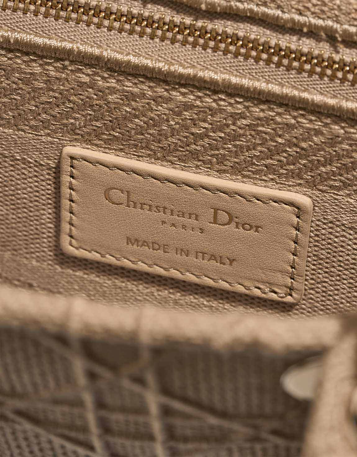 【知的♪】Dior Sac Lady D-Lite ミディアム バッグ ベージュ Dior Lady D-Lite Medium Canvas Beige | SACLÀB