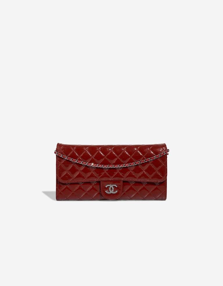 Chanel Timeless Wallet On Chain Patent Red Front | Sell your designer bag