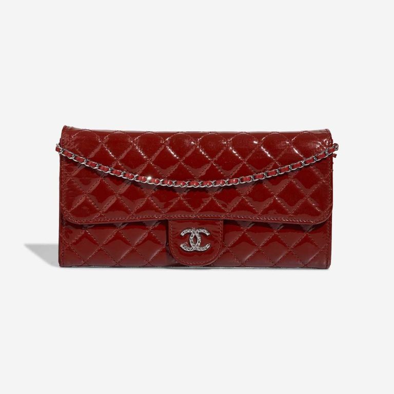 Chanel Timeless Wallet On Chain Patent Red Front | Sell your designer bag