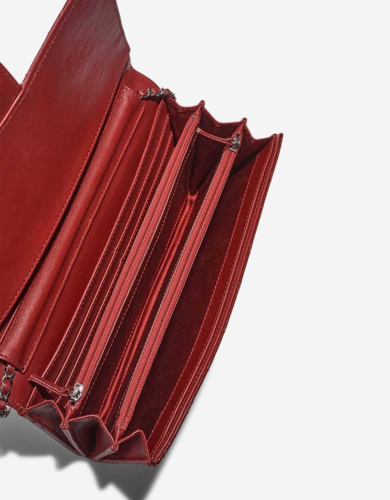 Chanel Timeless Wallet On Chain Patent Red Inside | Sell your designer bag