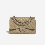 Chanel Timeless Jumbo Caviar Beige Front | Sell your designer bag
