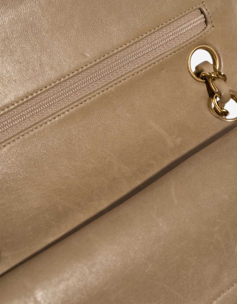 Chanel Timeless Medium Lambskin Brown Signs of wear | Sell your designer bag