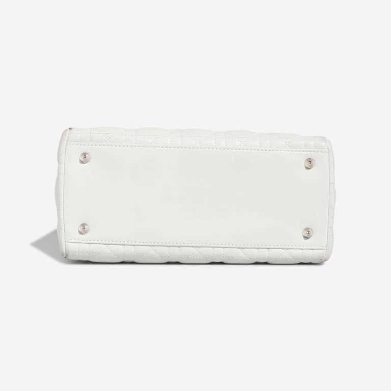 Dior Lady Medium Lamb White | Sell your designer bag