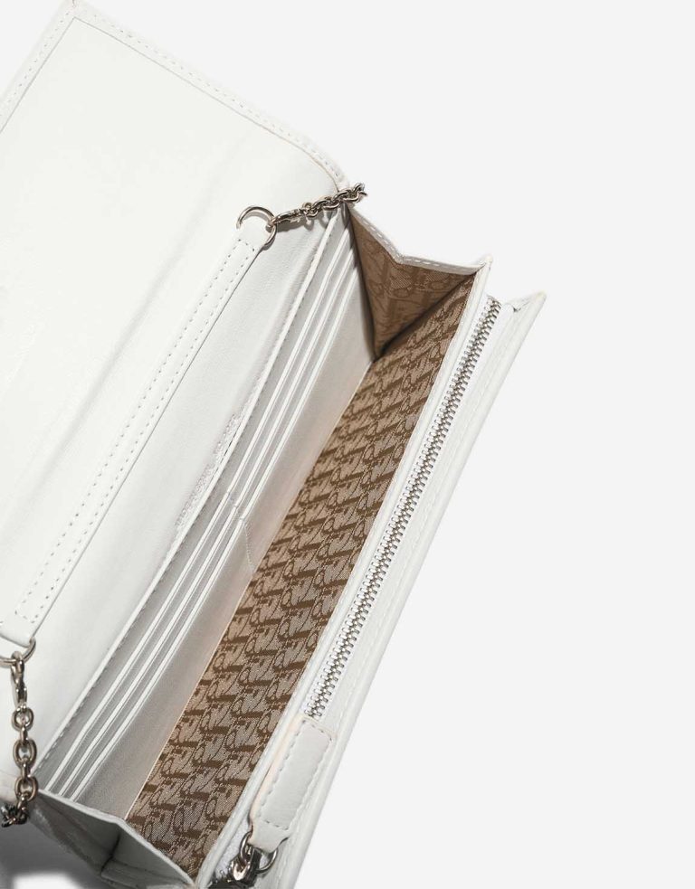 Dior Lady Medium Lamb White Inside | Sell your designer bag
