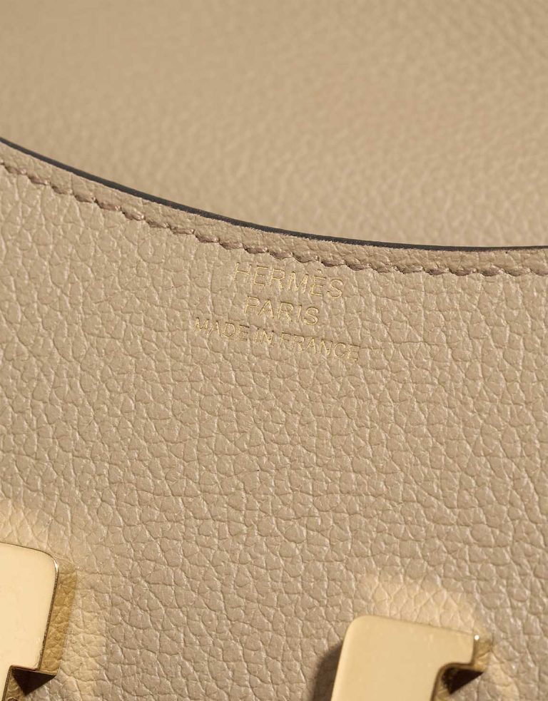 Hermès Constance Slim Wallet Evercolor Beige Marfa Logo | Sell your designer bag