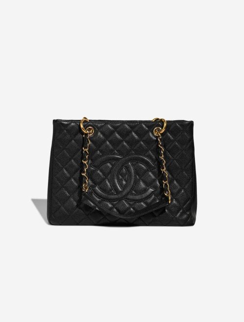 Chanel Shopping Tote GST Caviar Noir Front | Sell your designer bag