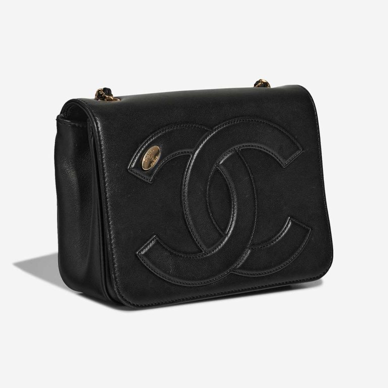 Chanel Mania Flap Bag Lamb / Denim Black | Sell your designer bag