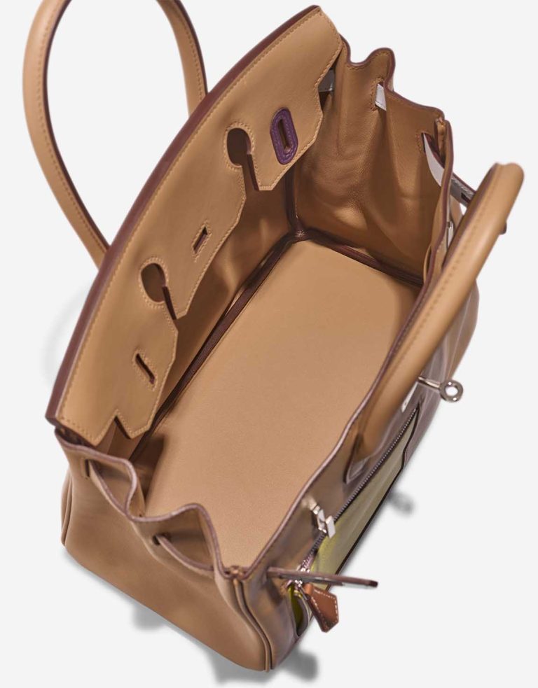 Hermès Birkin Colormatic 30 Swift Chai / Lime / Bleu Brume / Mauve Sylvestre / Nata / Cassis Inside | Sell your designer bag