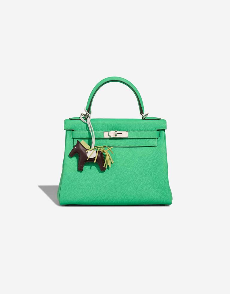 Hermès Rodeo PM Milo Lamb Rouge Sellier / Jaune Bourgeon / Bleu Brume Closing System | Sell your designer bag