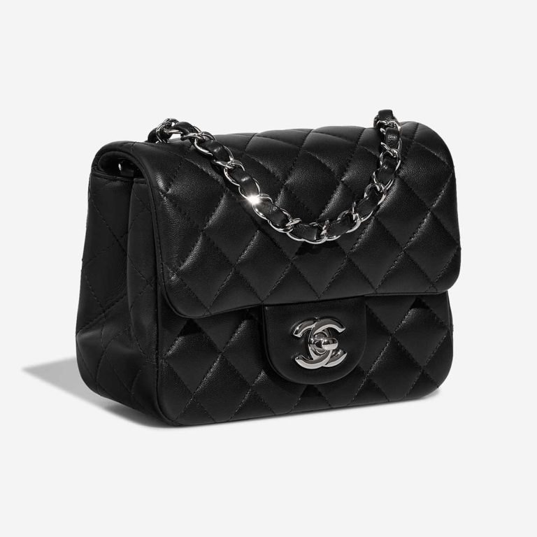 Chanel Timeless Mini Square Lamb Black | Sell your designer bag