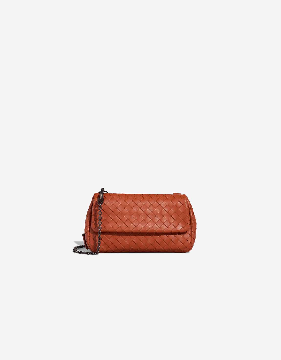 Bottega Veneta Olimpia Lamb Orange | SACLÀB