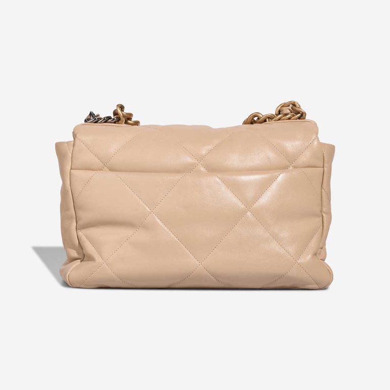 Chanel 19 Large Flap Bag Lamb Beige | Sell your designer bag