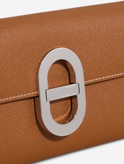 Hermès Maillon To-Go Long Wallet Epsom Gold Closing System | Sell your designer bag