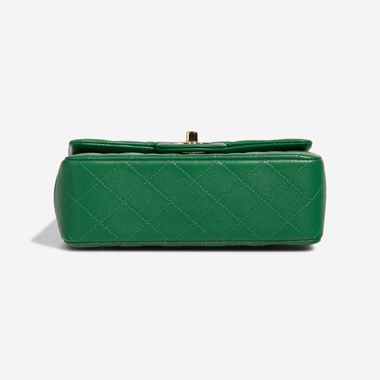 Chanel Timeless Handle Mini Rectangular Lamb Green | Sell your designer bag