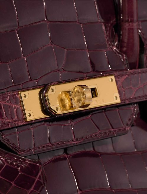 Hermès Birkin 30 Alligator Mississippi Bordeaux Closing System | Sell your designer bag
