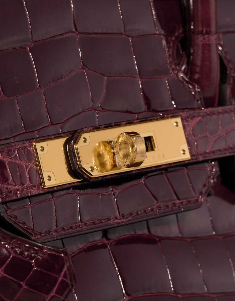 Hermès Birkin 30 Alligator Mississippi Bordeaux Closing System | Sell your designer bag