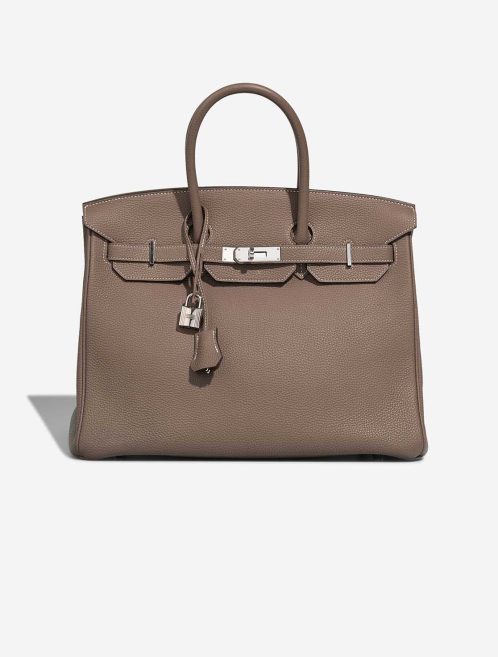 Hermès Birkin 35 Clémence Étoupe Front | Sell your designer bag