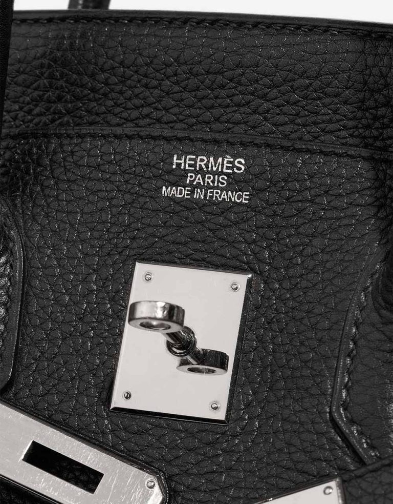 Hermès Birkin 35 Clémence Black Logo | Sell your designer bag