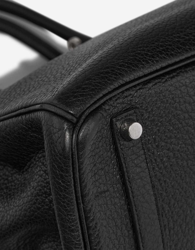 Hermès Birkin 35 Clémence Black Signs of wear | Sell your designer bag