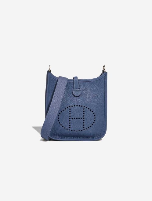 Hermès Evelyne 16 Taurillon Clémence Bleu Brighton Front | Sell your designer bag