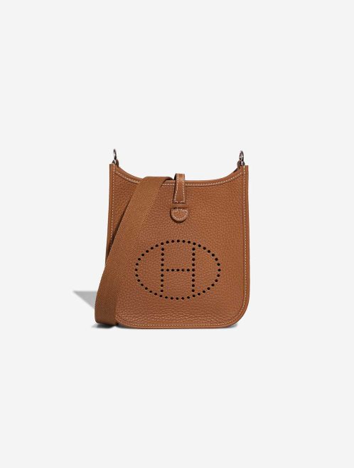 Hermès Evelyne 16 Clémence Gold Front | Sell your designer bag