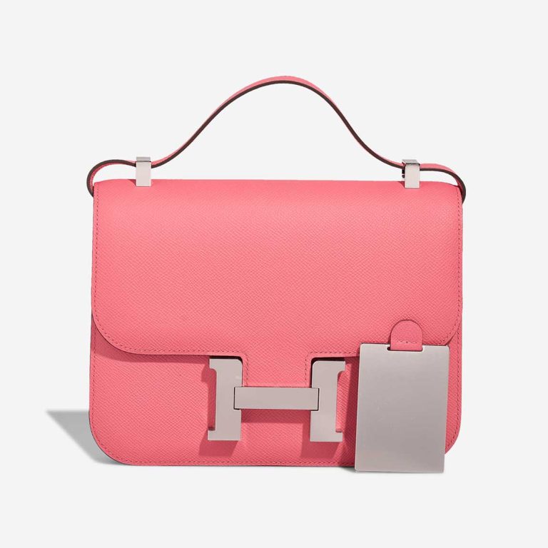 Hermès Constance 24 Epsom Rose Azalée Front | Sell your designer bag