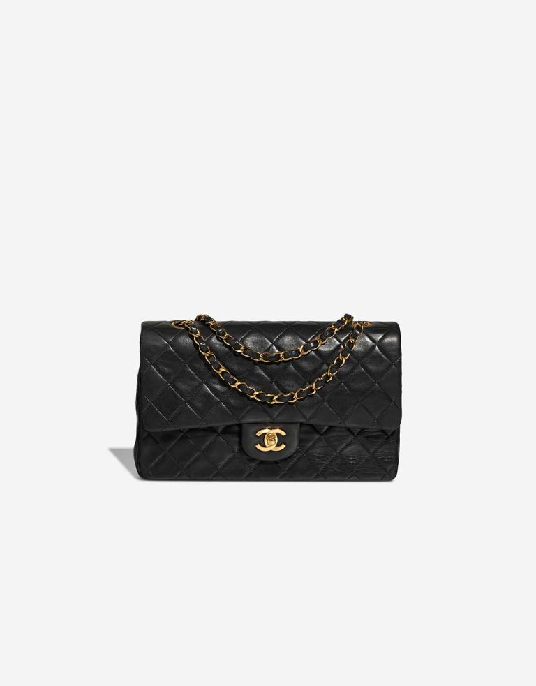 Chanel Timeless Medium Lamb Black Front | Sell your designer bag