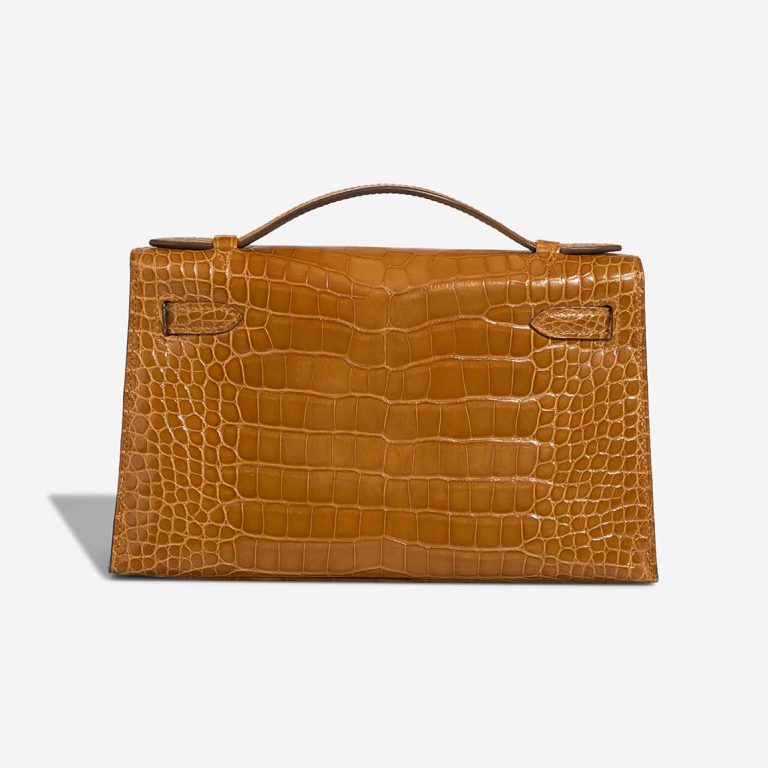Hermès Kelly Pochette Alligator Mississippi Tabac Camel | Sell your designer bag
