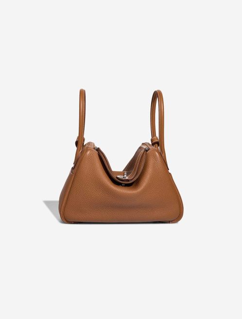 Hermès Lindy 26 Taurillon Clémence Gold Front | Sell your designer bag