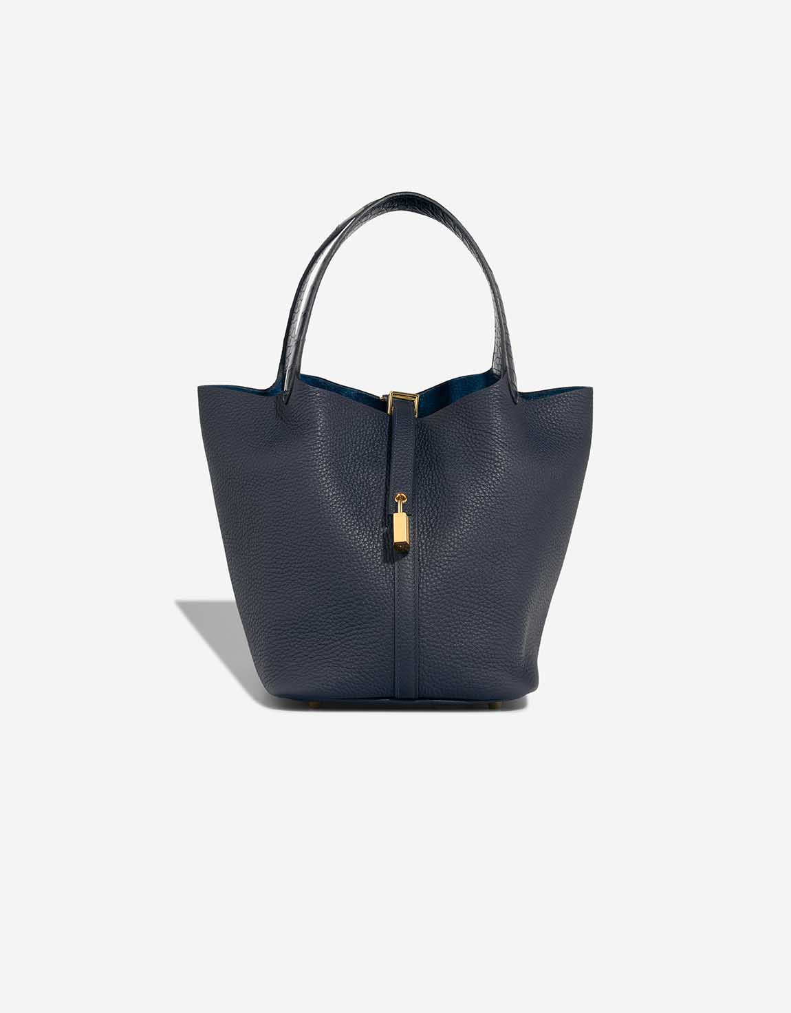 Hermès Picotin Touch 22 Taurillon Clémence / Alligator Mississippi