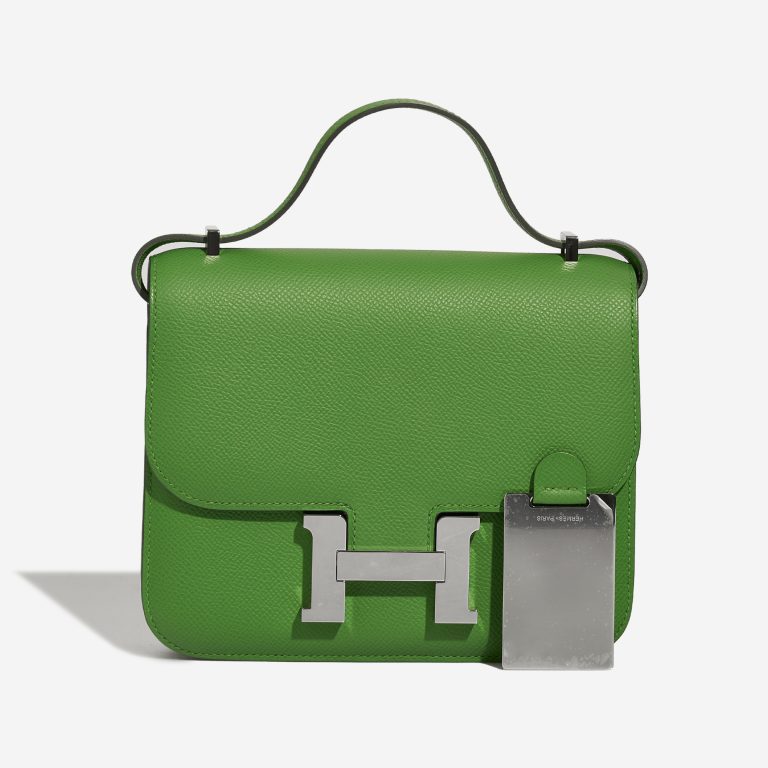 Hermès Constance 18 Epsom Vert Yucca Front | Sell your designer bag