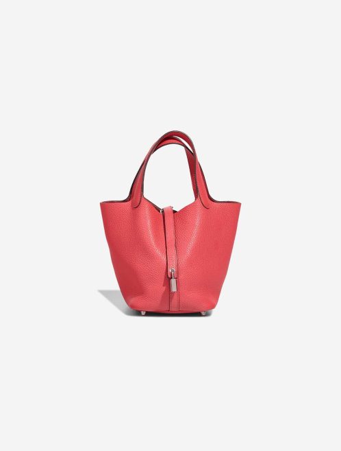 Hermès Picotin 18 Clémence Rose Texas Front | Sell your designer bag