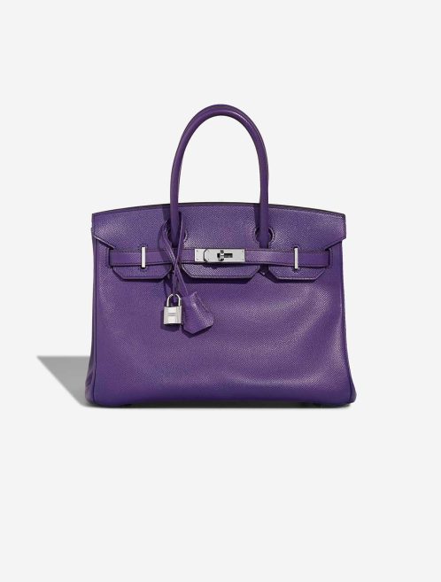Hermès Birkin 30 Epsom Ultraviolet Front | Sell your designer bag