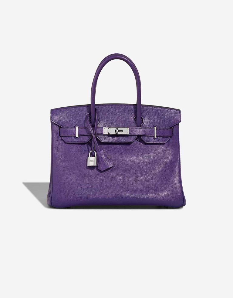 Hermès Birkin 30 Epsom Ultraviolet Front | Sell your designer bag