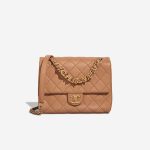 Chanel Timeless Medium Square Lamb Cognac Front | Sell your designer bag