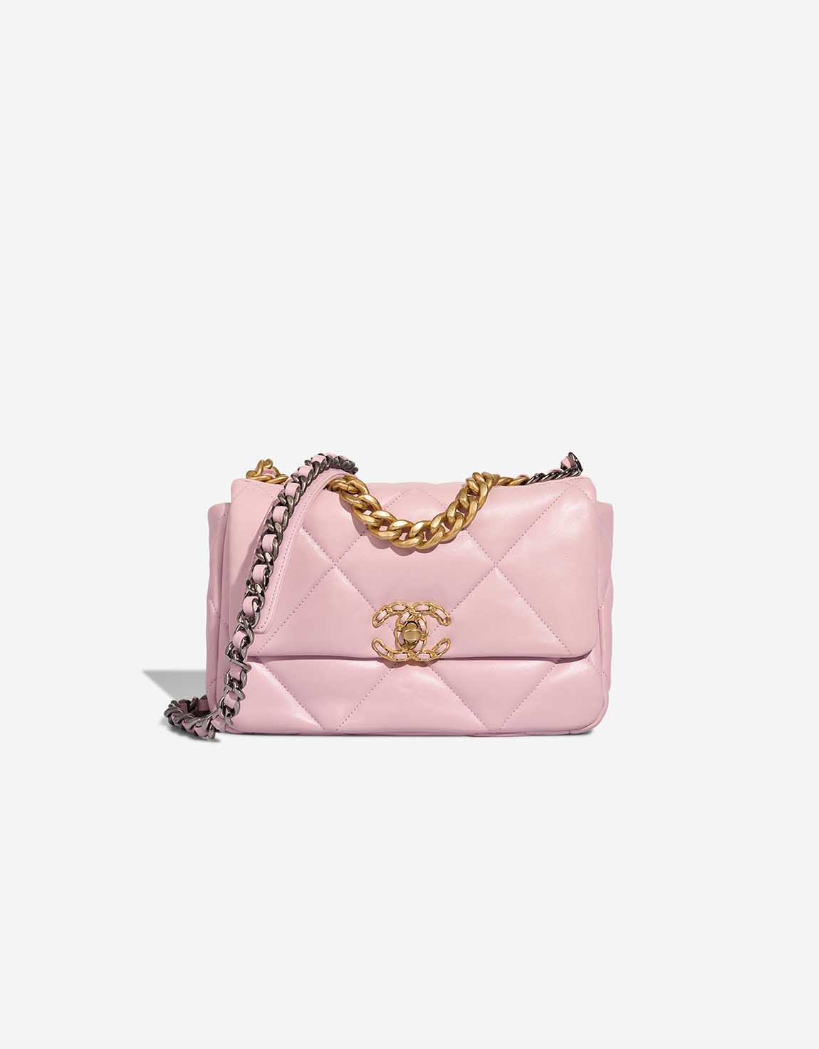 【新品未使用】CHANEL ピンク レザー 手袋 Vintage Chanel Mini Wild Stitch Surpique Top Handle Flap Bag Pink Calf