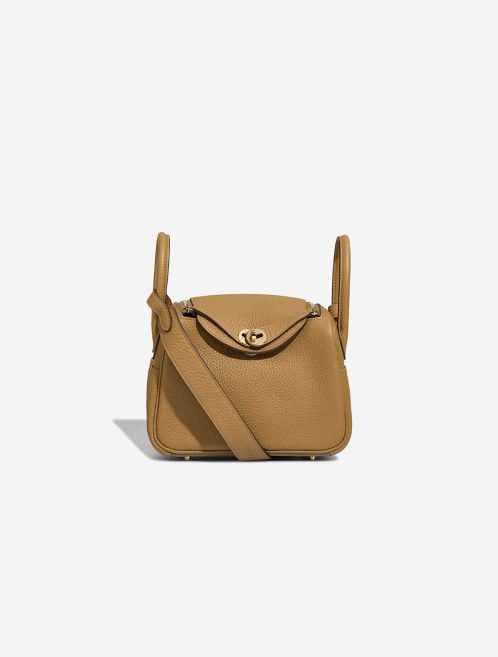 Hermès Lindy Mini Taurillon Clémence Biscuit Front | Sell your designer bag