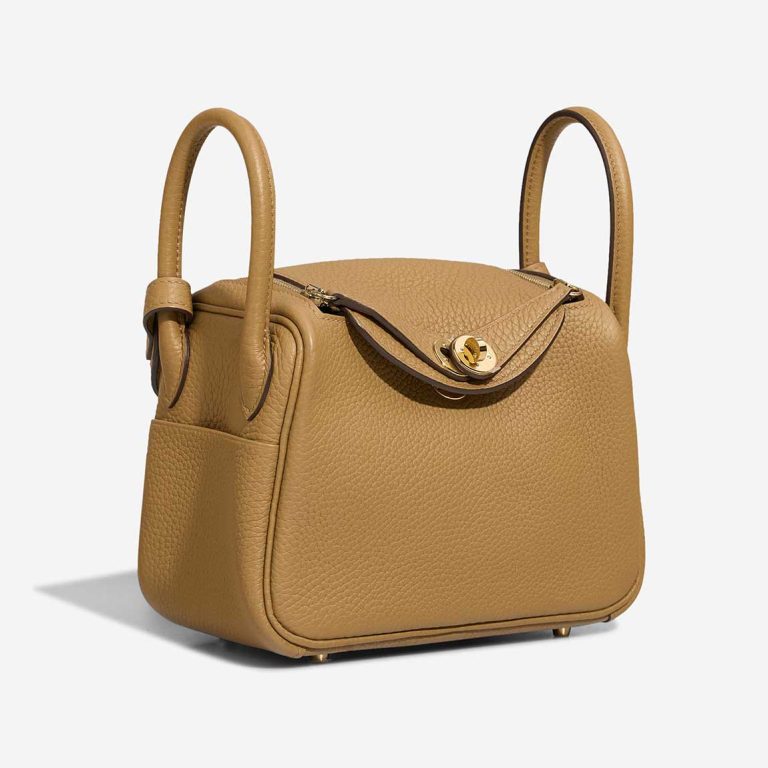 Hermès Lindy Mini Taurillon Clémence Biscuit | Sell your designer bag
