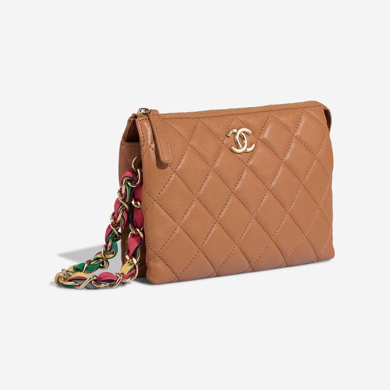 Chanel Pouch Small Lamb Cognac | Sell your designer bag