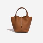 Hermès Picotin 22 Taurillon Clémence Gold Front | Sell your designer bag