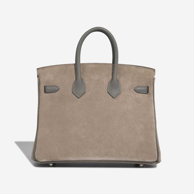 Hermès Birkin 25 Veau Grizzly / Swift Gris Meyer / Gris Caillou | Sell your designer bag